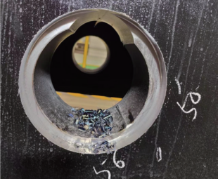 Optimization of Machining Tool Entry Methods for Sprocket Wheel Holes in Mining Excavator 11 Figure 6?Entry Positions Created by Plunge Milling