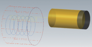 Optimization of Machining Tool Entry Methods for Sprocket Wheel Holes in Mining Excavator 10 Figure 5?Tool Path of Plunge Milling